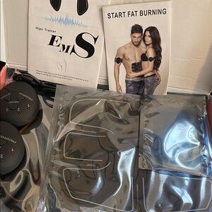 EMS Hips Trainer and Abs trainer with Pads